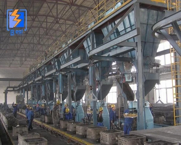 Foundry Sand Plant Green Sand Process Production Line, Clay Sand Treatment Line