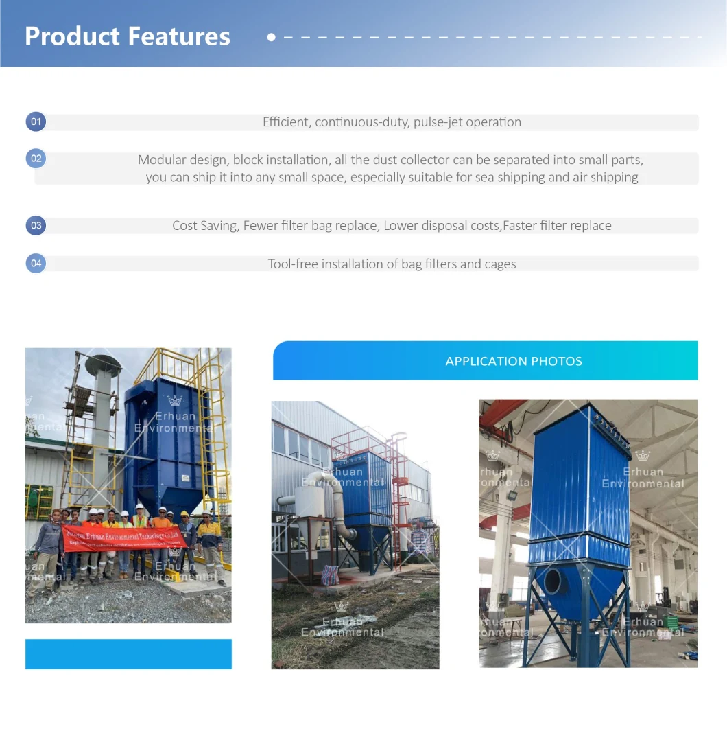 Eh Modular Design Baghouse Filter Dust Collector